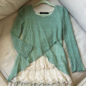 Modcloth Mina UK Lace Tunic